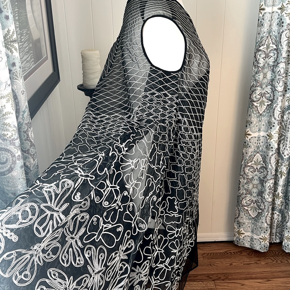 RAHUL MISHRA SHAWL/TOP Sz M - Picture 6 of 12